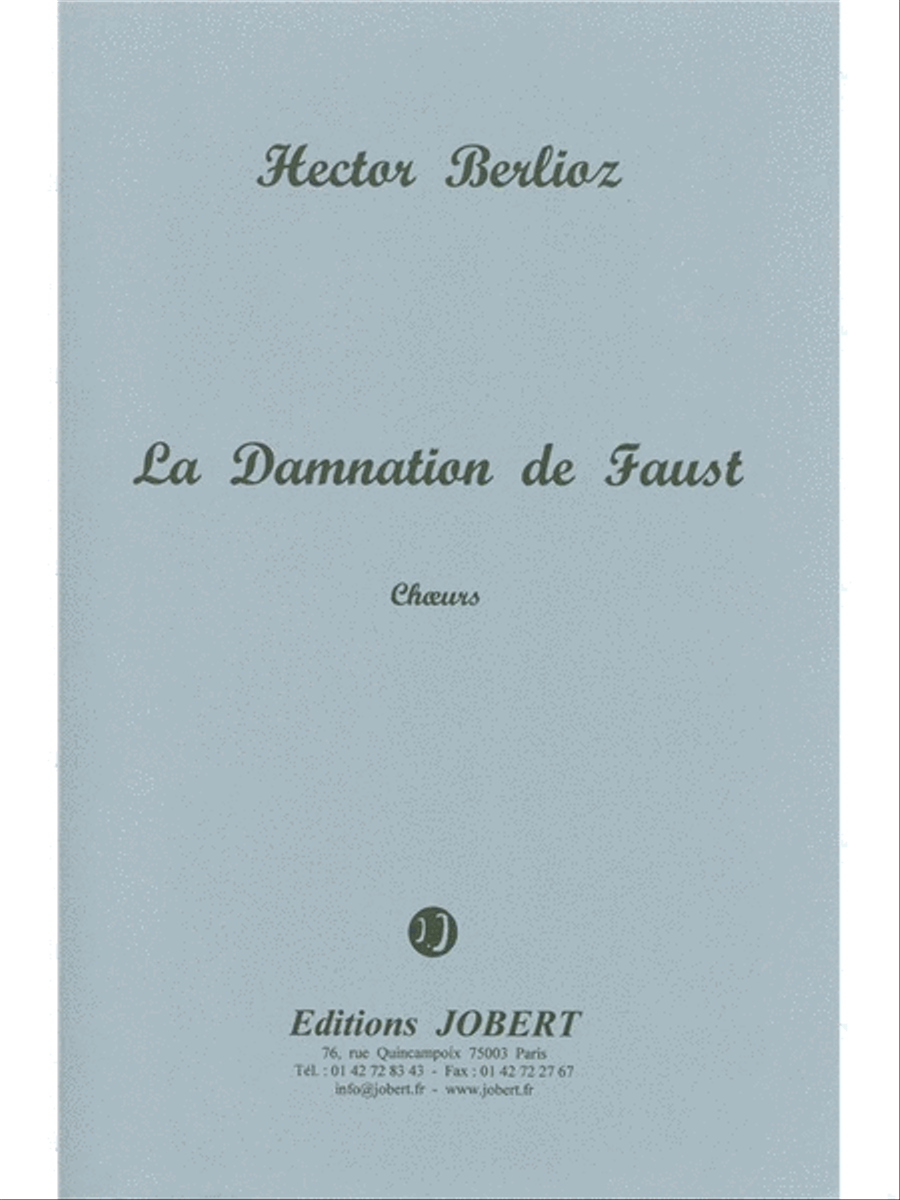 La Damnation De Faust Op.24 (opera) School and Community scores gallery preview page 1