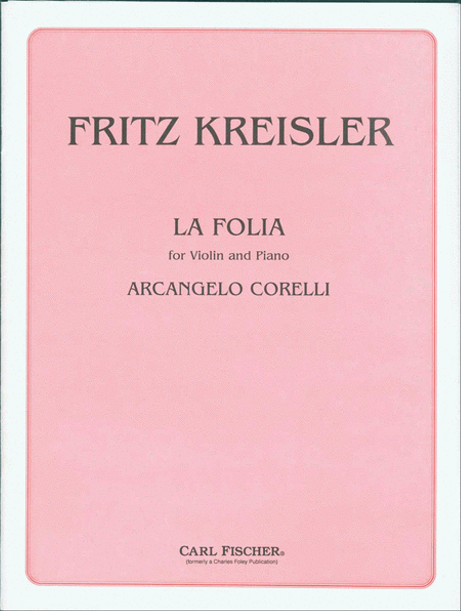 La Folia La Folia Violin Solo scores gallery preview page 1