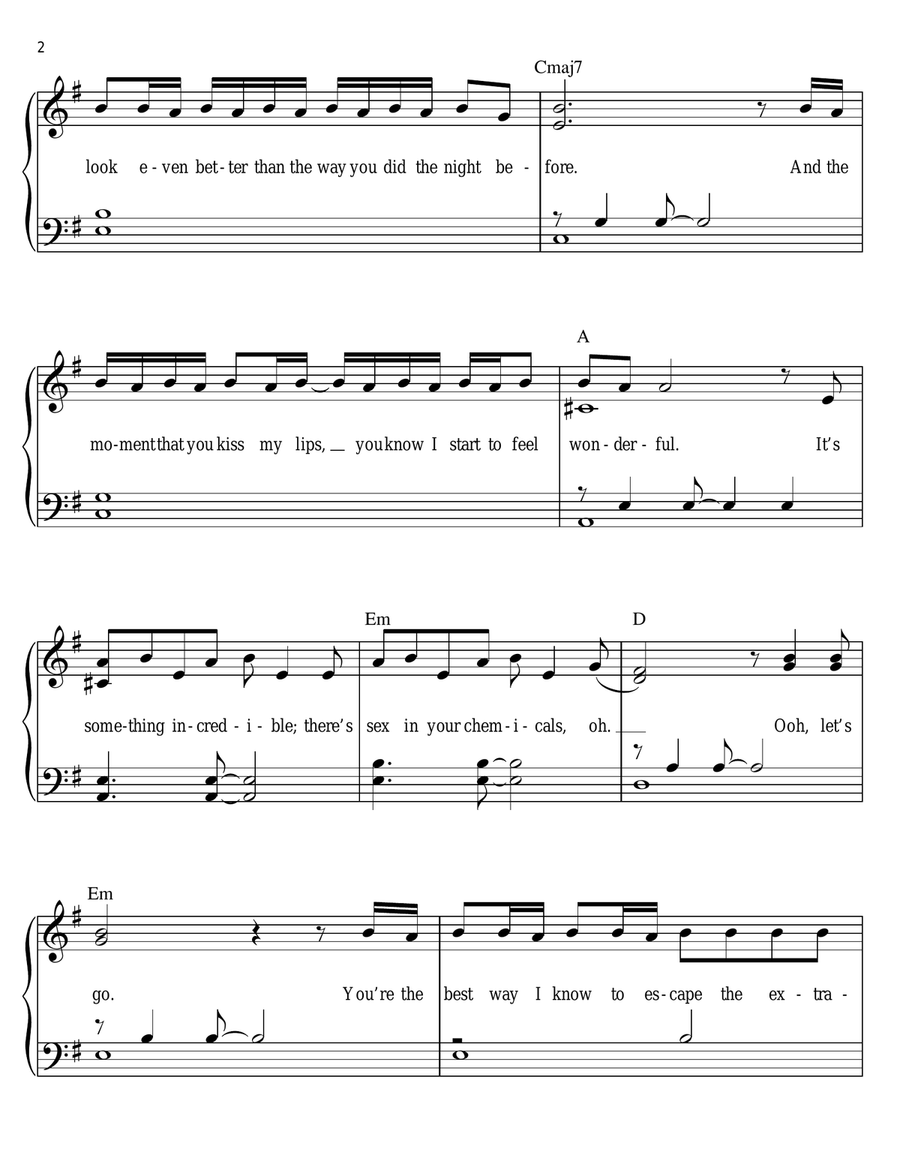 Moonshine Easy Piano scores gallery preview page 2