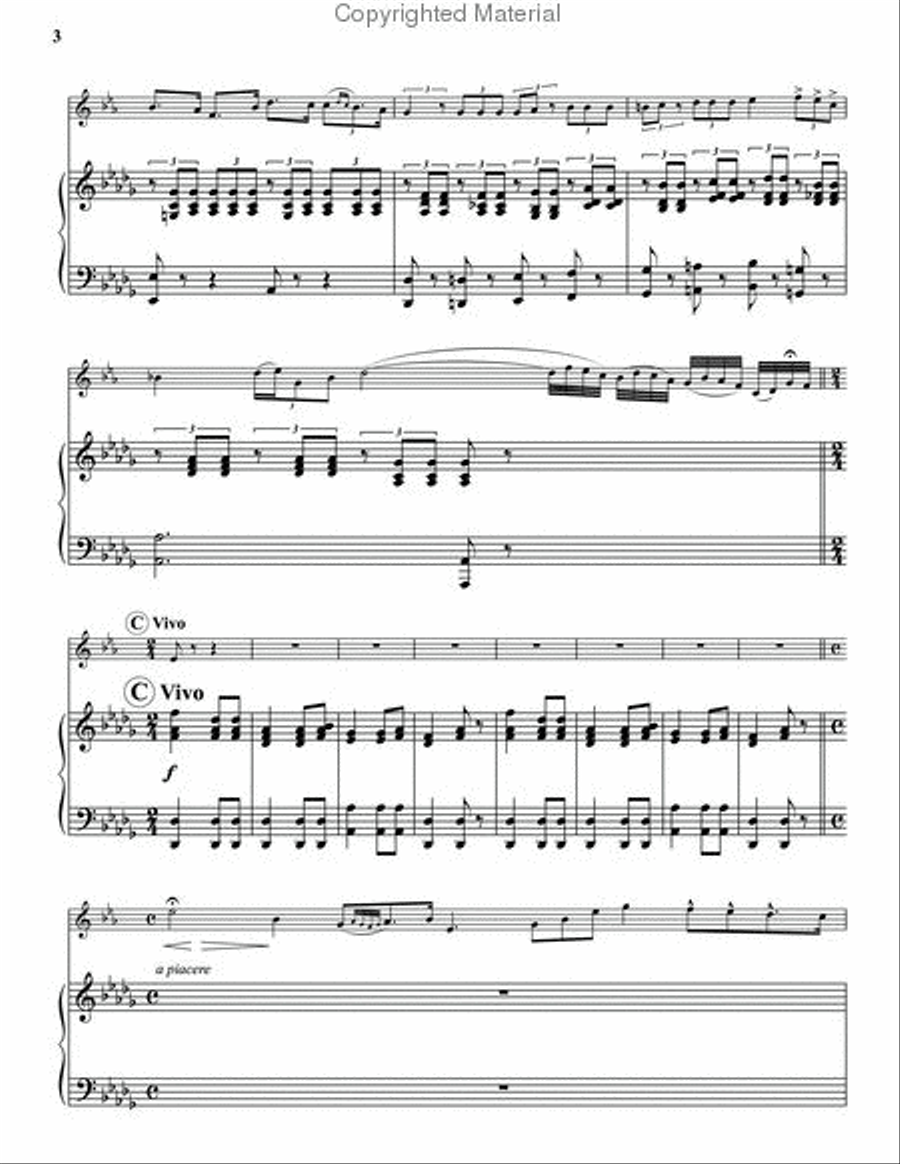 Fantasia La Traviata, Op. 146 Trumpet Solo scores gallery preview page 4