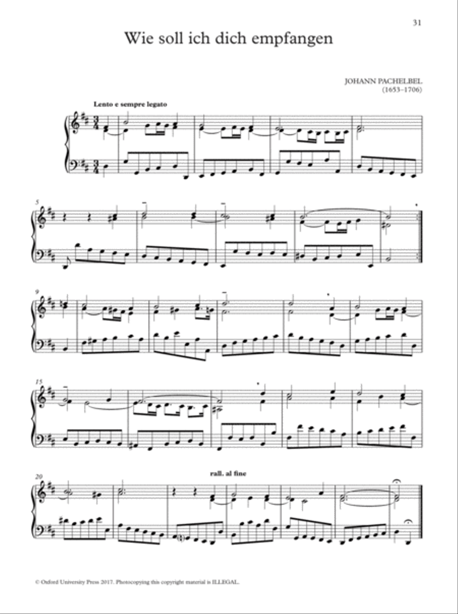 Oxford Book of Lent and Easter Organ Music for Manuals Organ Solo scores gallery preview page 31