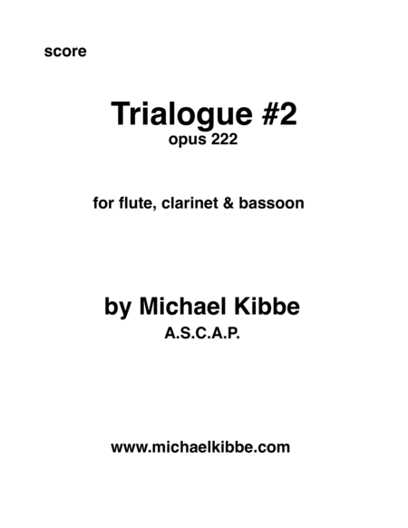 Trialogue #2, opus 222 image number null