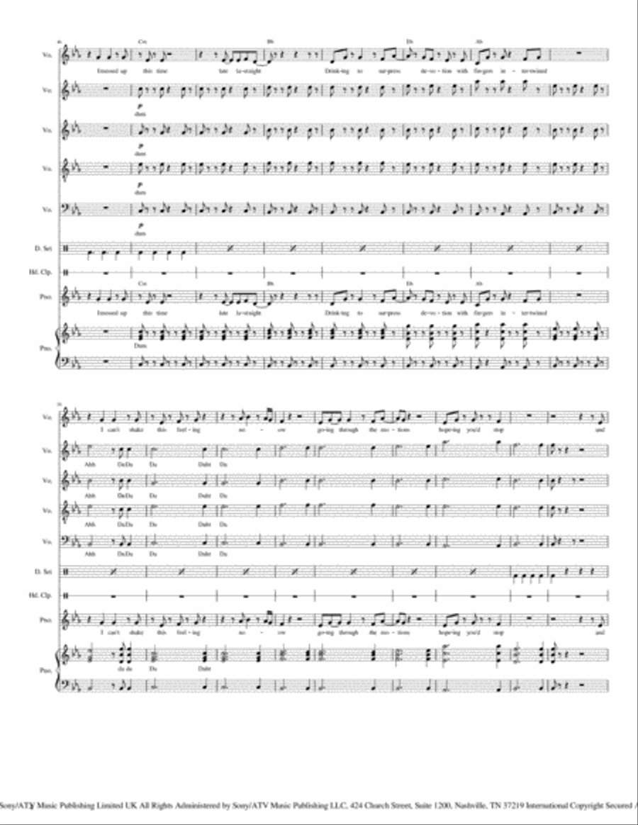 I'm A Mess I'm A Mess 4-Part scores gallery preview page 4