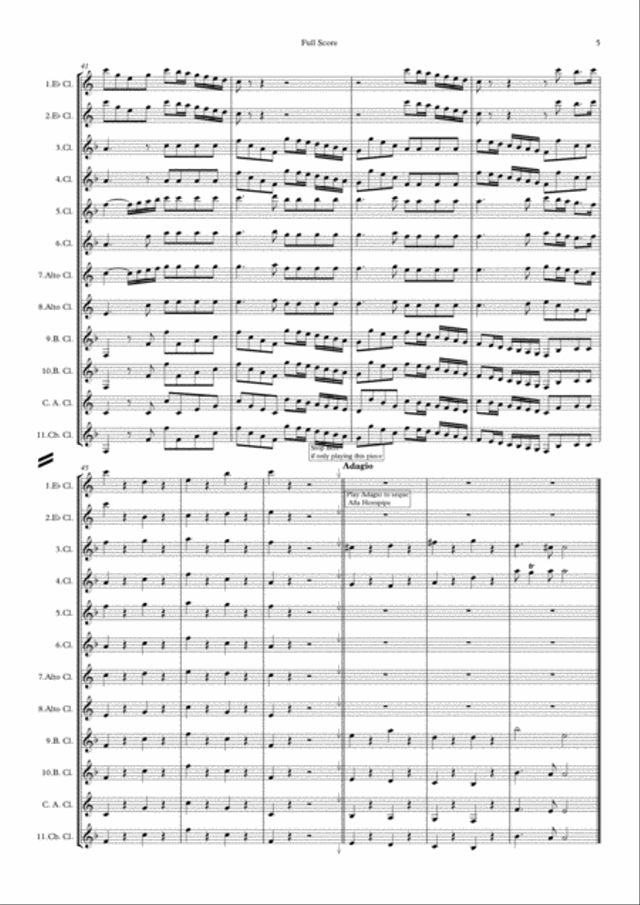 Handel: Suite No.2 in D (HWV349)(Complete) (in Eb) 