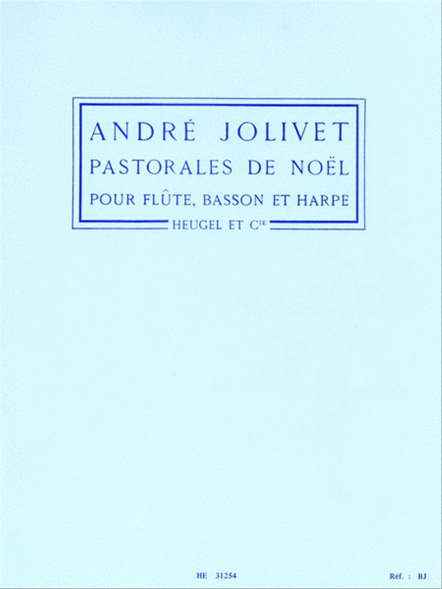 Christmas Pastoral (flute, Bassoon, Harp) Bassoon scores gallery preview page 1
