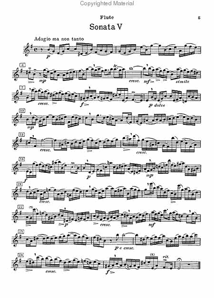 Sonatas for Flute and Piano, Vol. 2 by Johann Sebastian Bach Flute Solo - Sheet Music