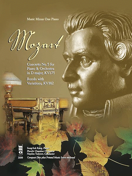 MOZART Concerto No. 5 in D major, KV175 and Rondo with Variations, KV382 (2 CD set)