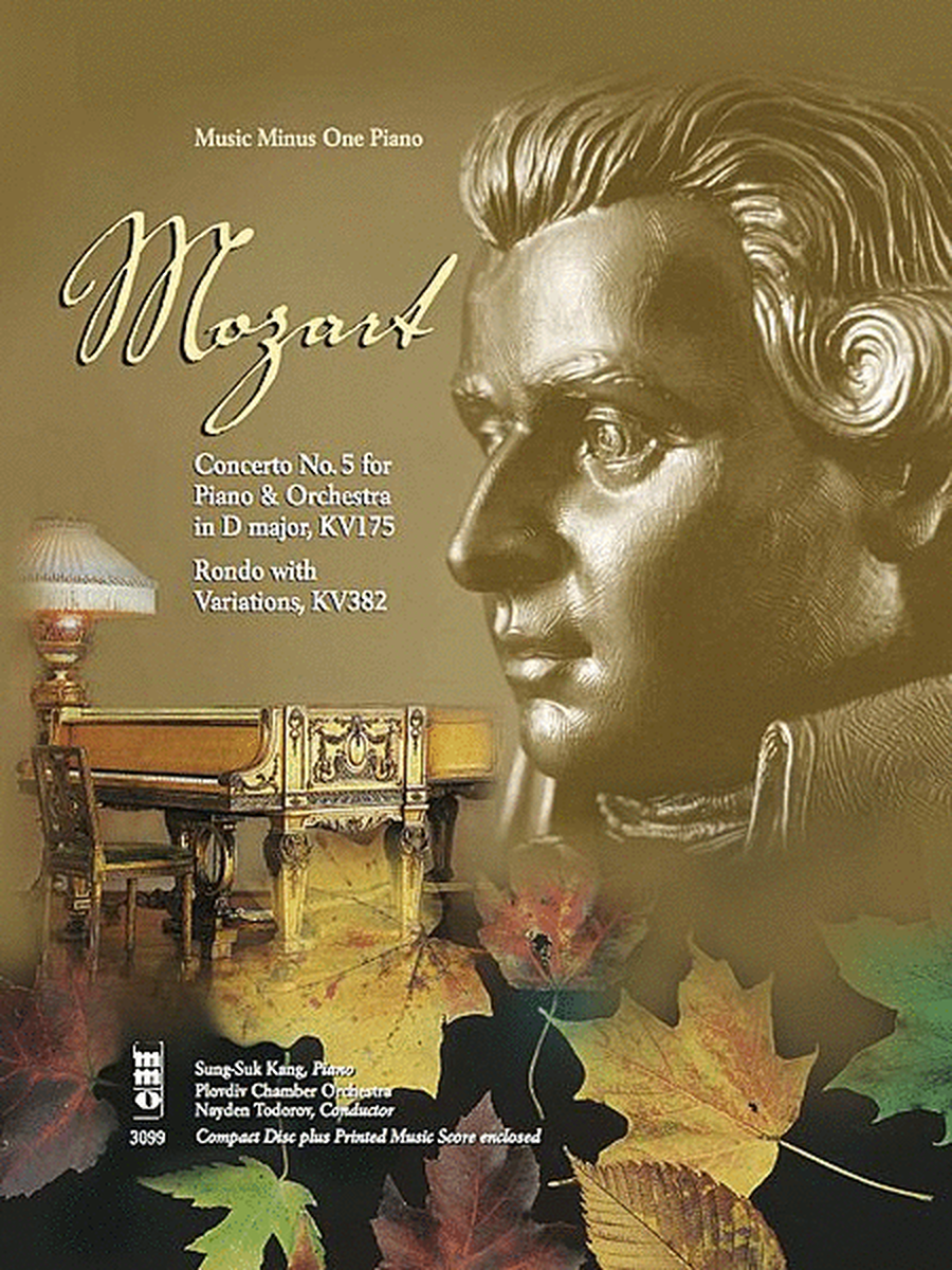 Mozart - Concerto No. 5 in D Major, KV175 & Rondo with Variations, KV382 image number null