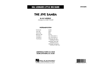 Book cover for The Jive Samba - Full Score