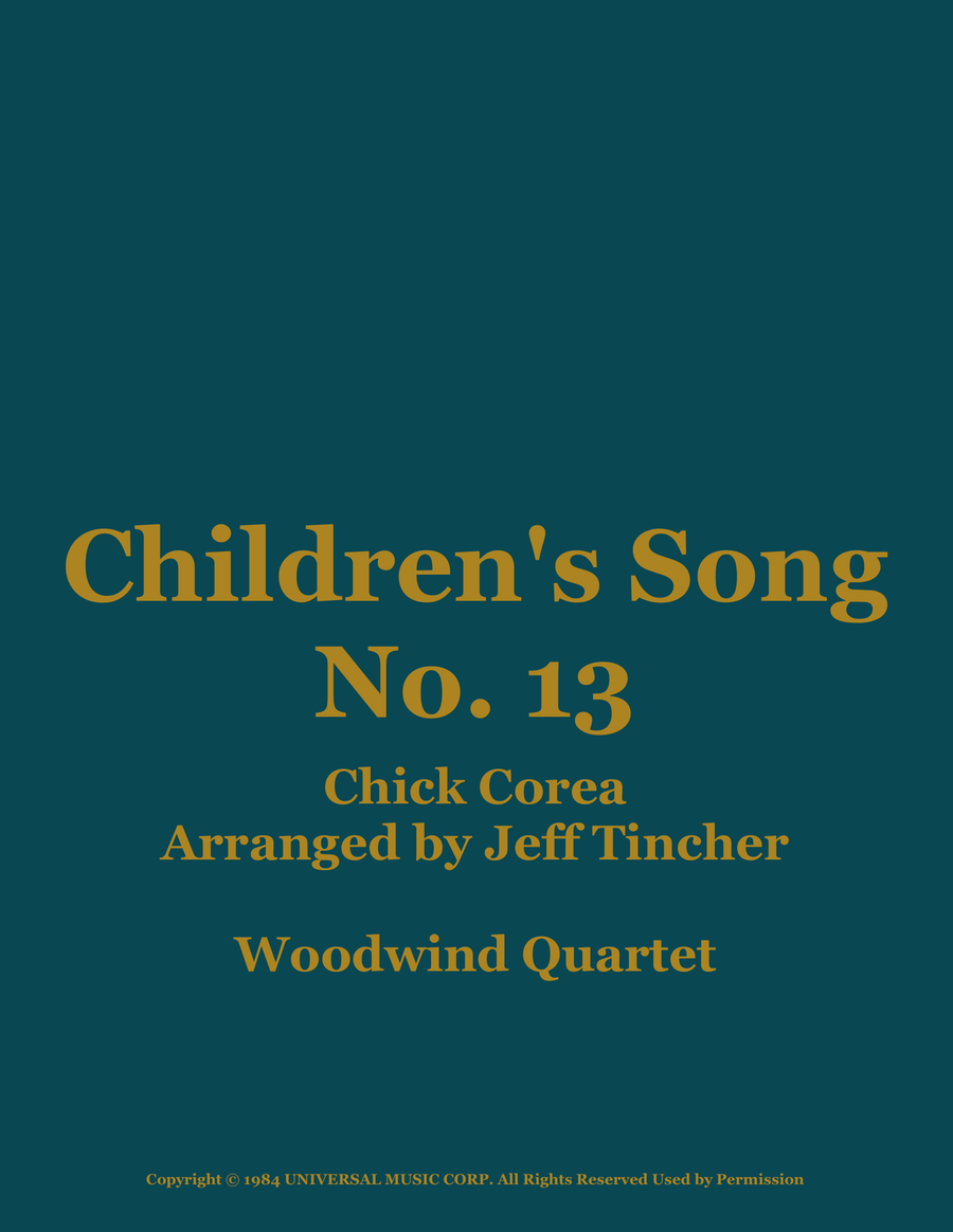 Children's Song No. 13