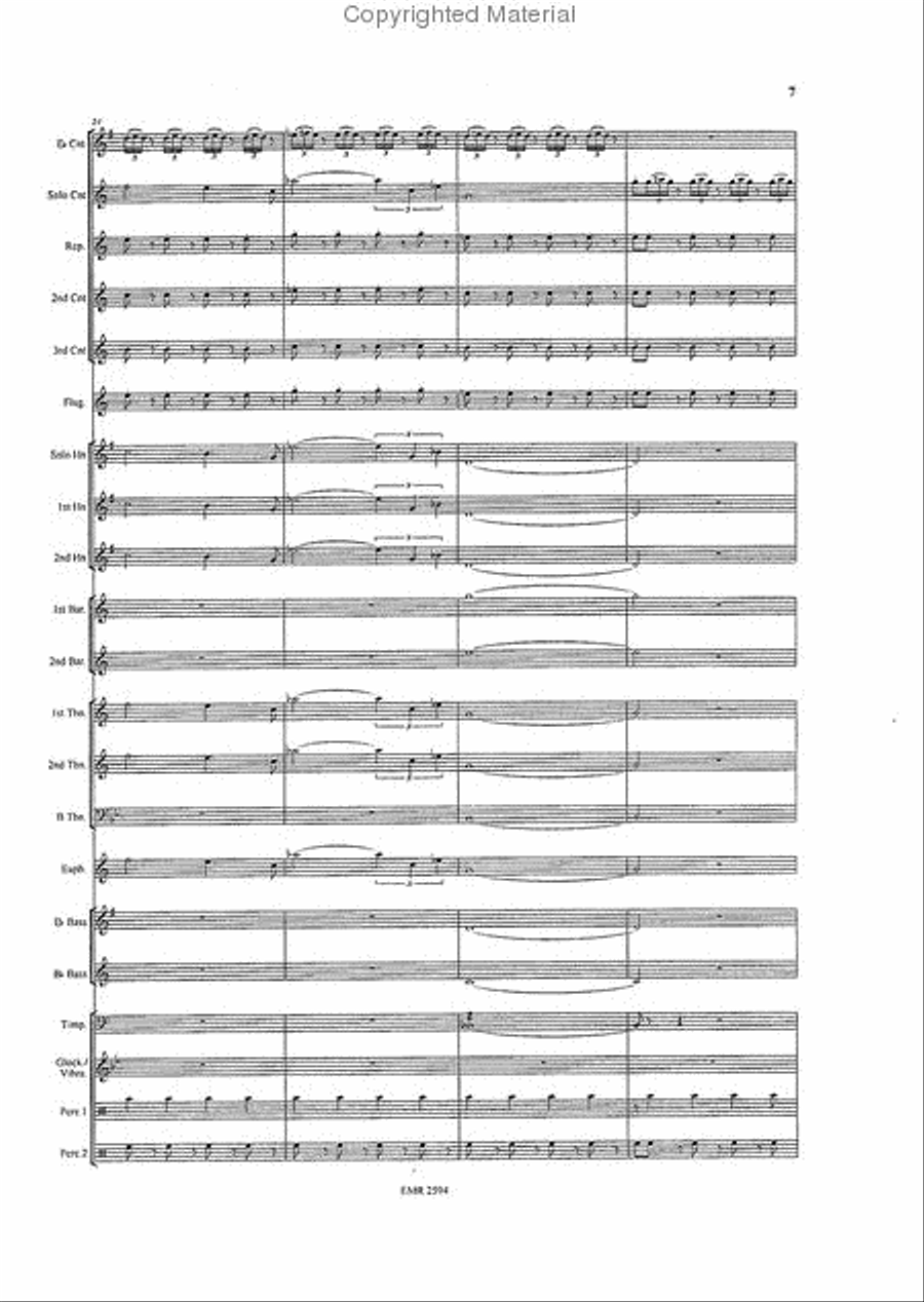 E.T. Brass Band scores gallery preview page 7