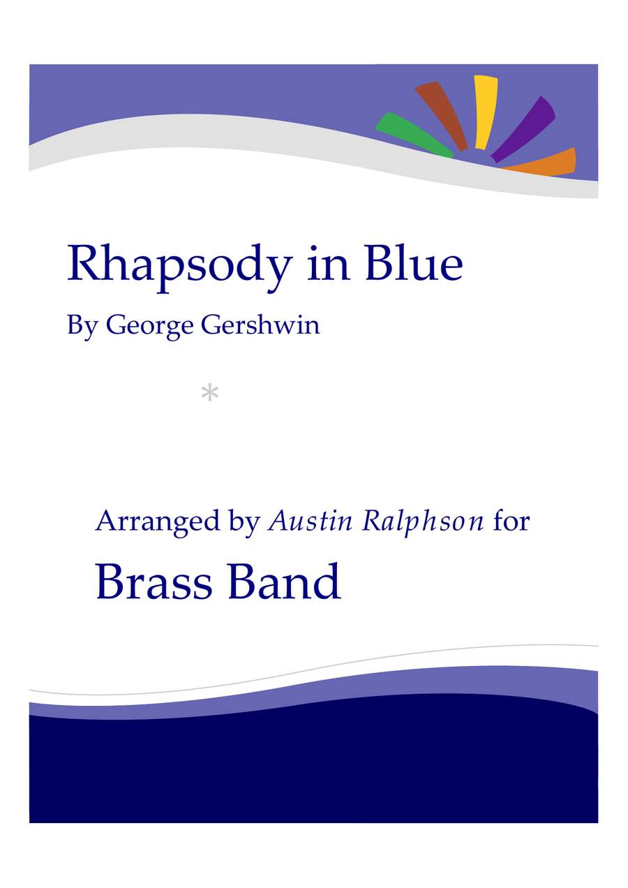 Rhapsody In Blue - brass band Brass Band scores gallery preview page 1