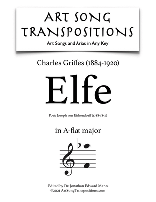GRIFFES: Elfe (transposed to A-flat major)