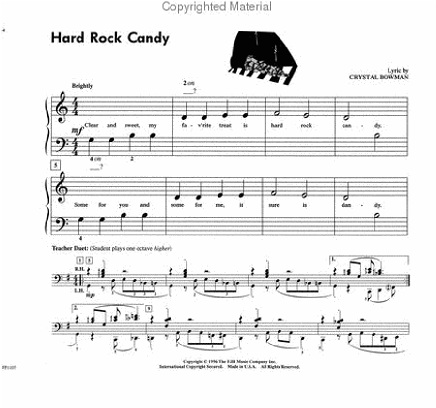 PreTime® Piano Rock 'n Roll Piano Method scores gallery preview page 2