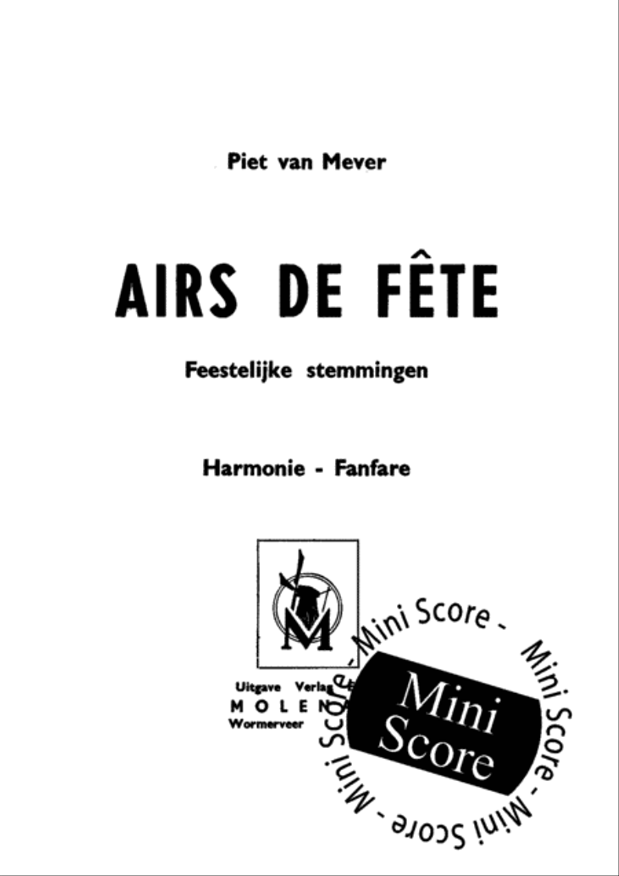 Airs de Fete Fanfare Band scores gallery preview page 3