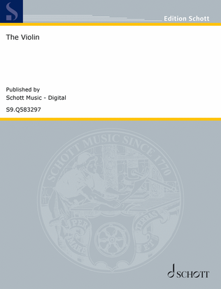 Book cover for The Violin