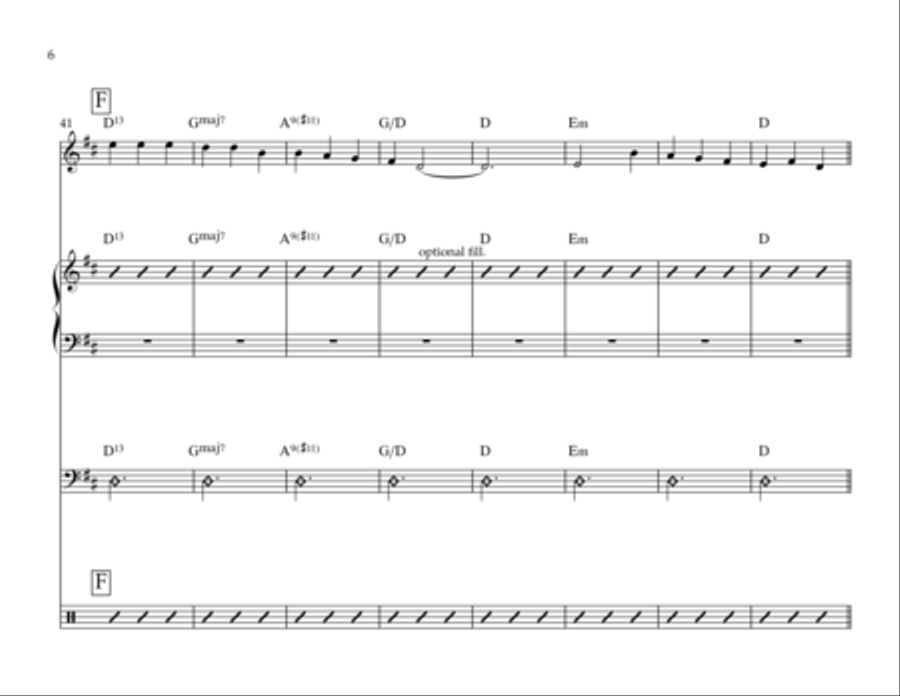 Scarborough Fair Jazz Ensemble scores gallery preview page 6