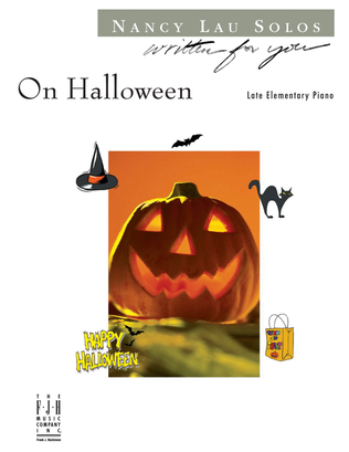 Book cover for On Halloween
