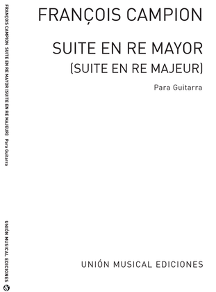 Book cover for Suite En Re Mayor