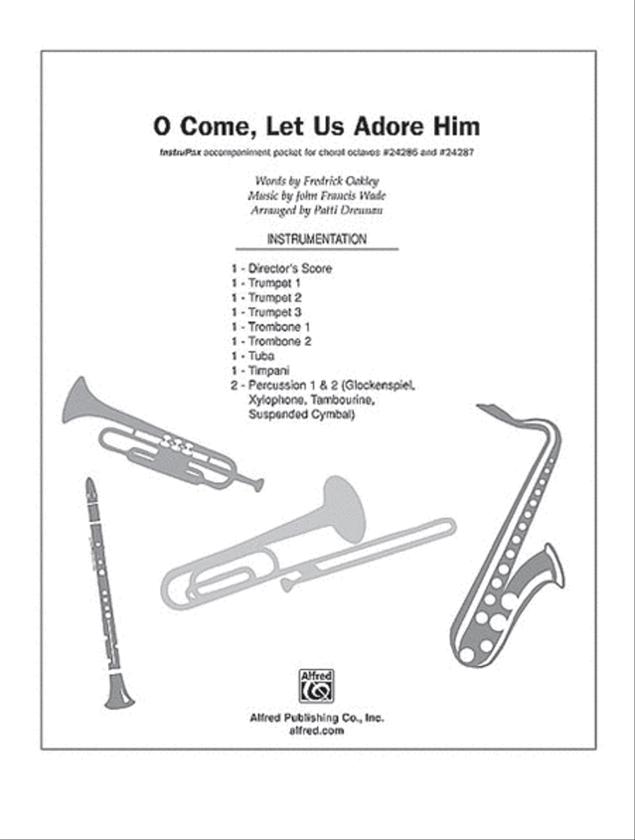 O Come, Let Us Adore Him O Come, Let Us Adore Him Choir scores gallery preview page 1