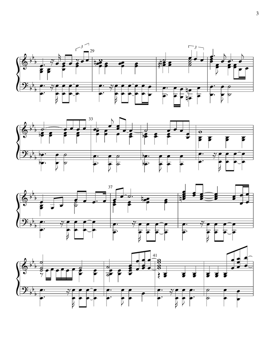 Time Piano Solo scores gallery preview page 3
