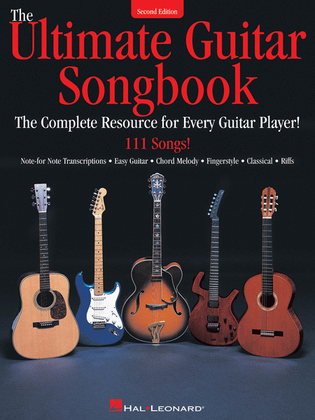 Book cover for The Ultimate Guitar Songbook - Second Edition
