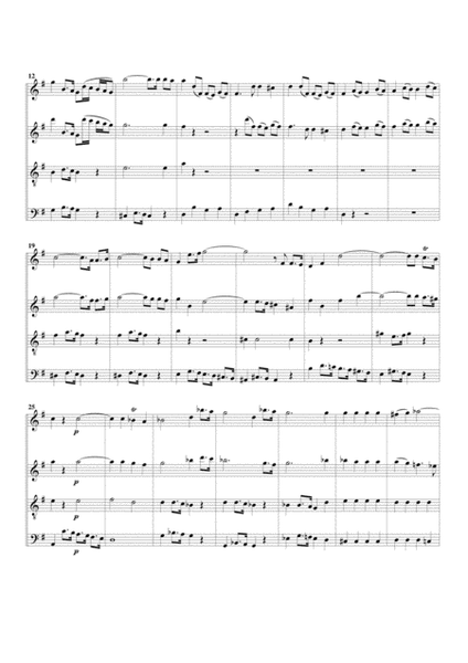 12 concerti grossi, Op.6, no.1-12 (arrangements for 4 recorders)