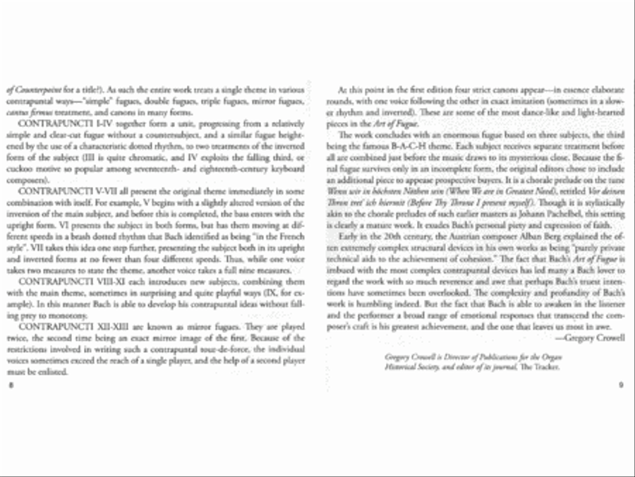 Johann Sebastian Bach: Die Kunst der Fuge / The Art of Fugue CD scores gallery preview page 6