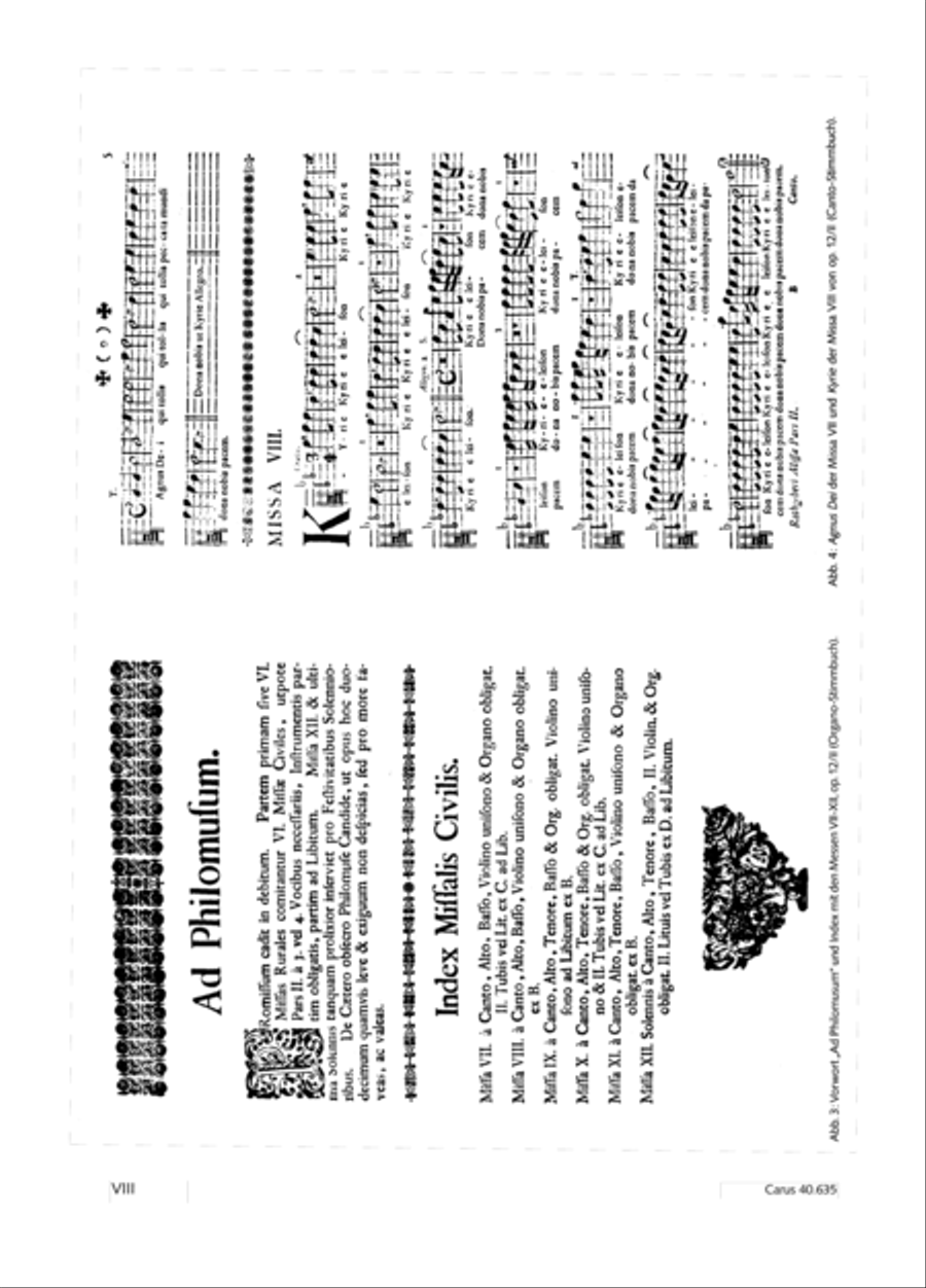 Missa civilis in B 3-Part scores gallery preview page 9