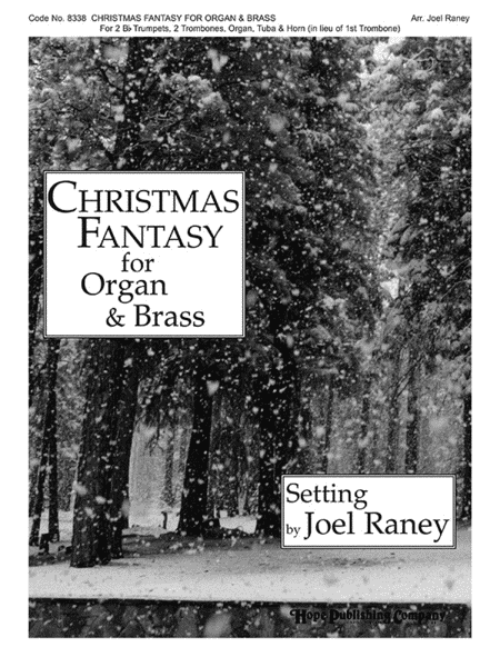Christmas Fantasy for Organ and Brass image number null