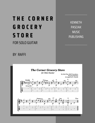 Book cover for The Corner Grocery Store