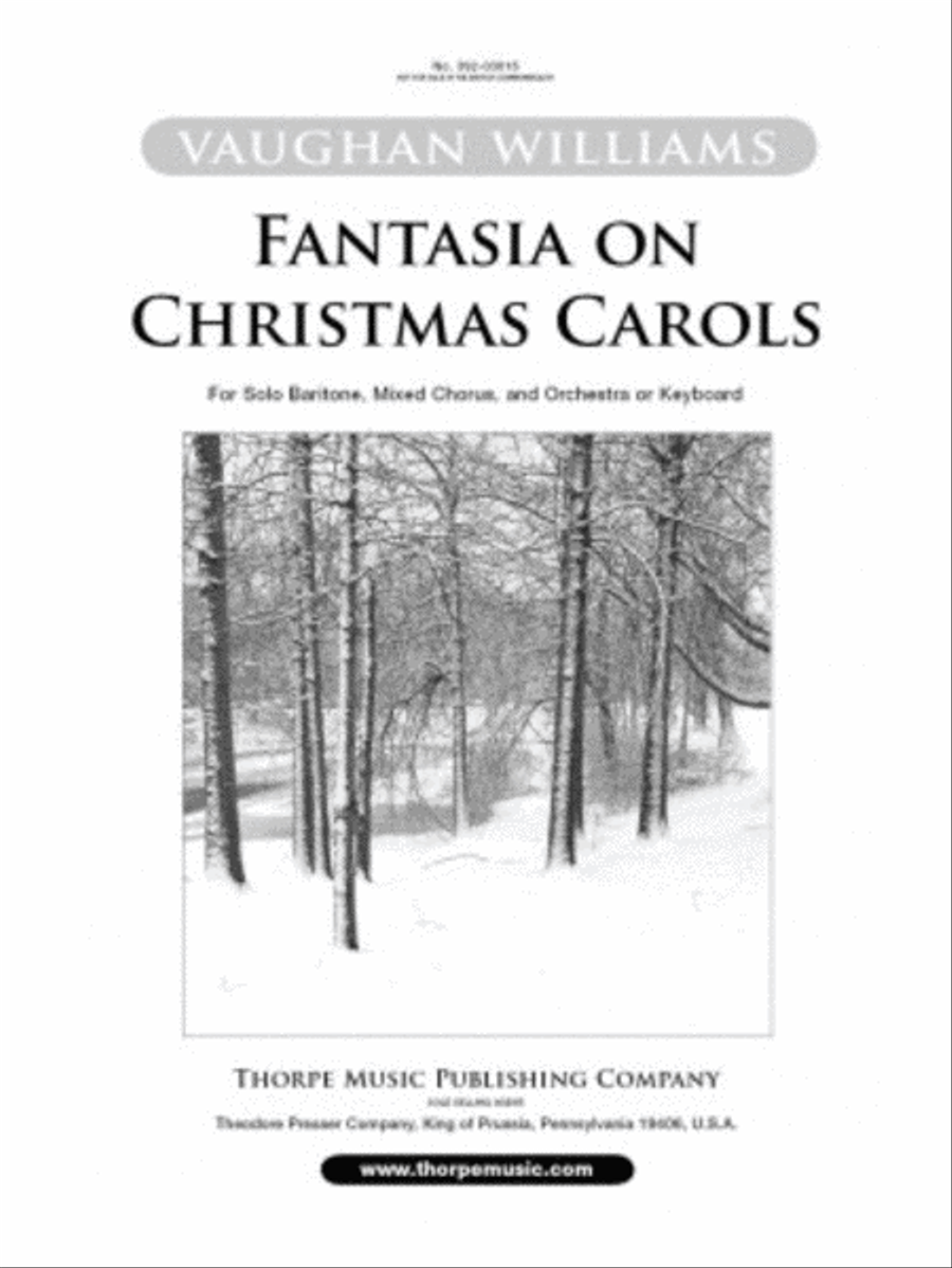 Fantasia on Christmas Carols Choir scores gallery preview page 1