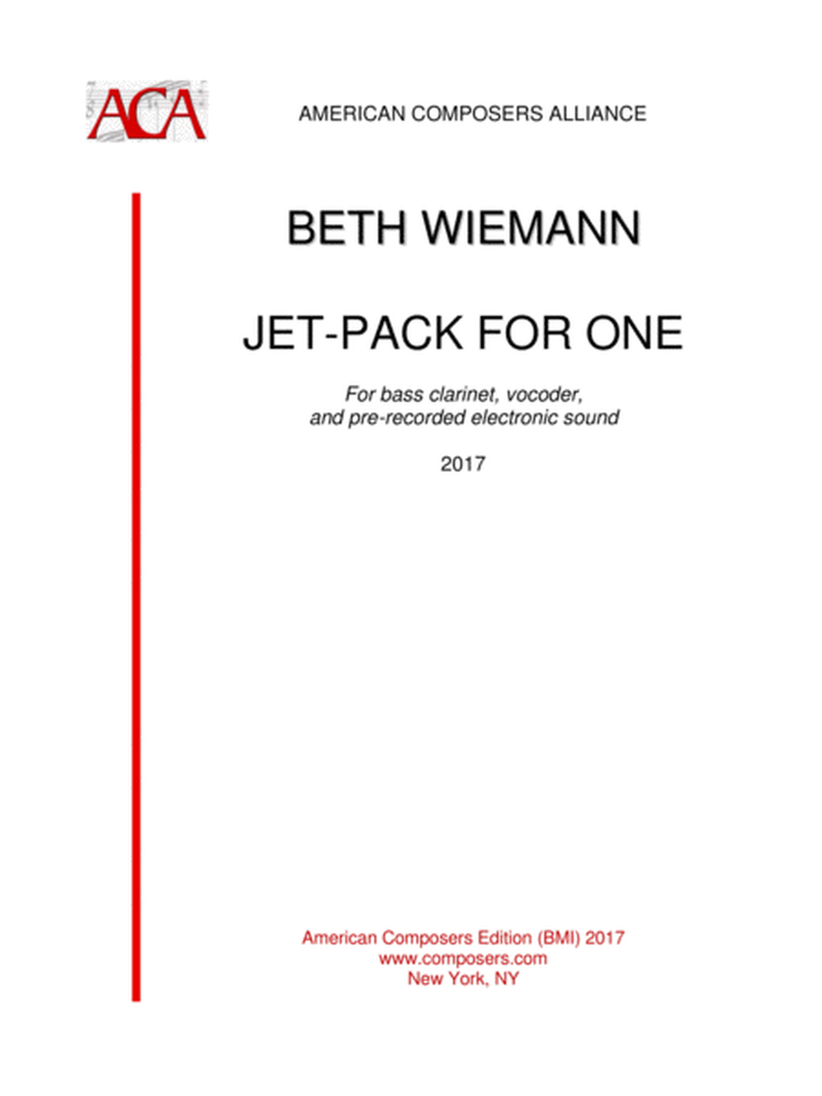 [Wiemann] Jet-Pack for One