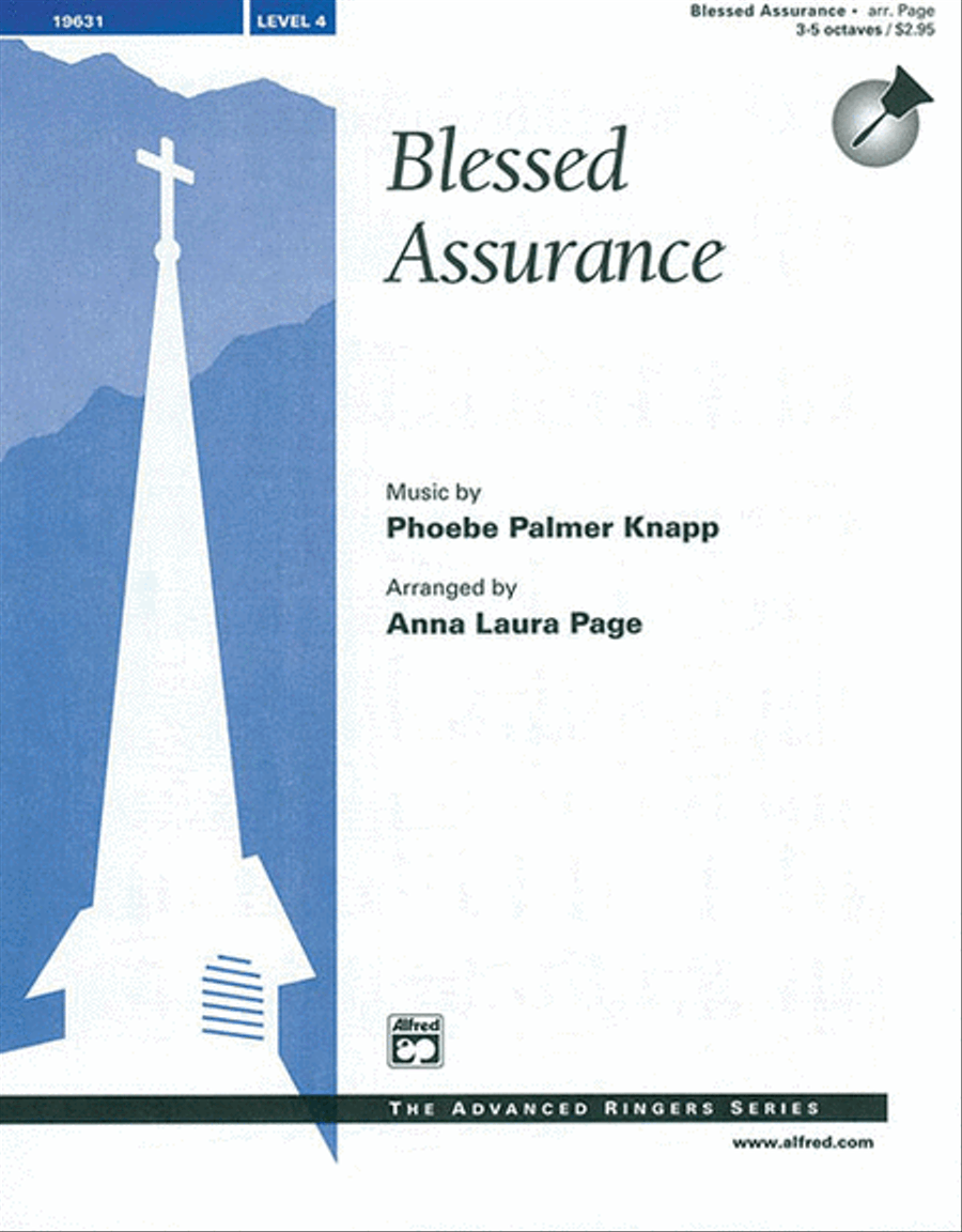 Blessed Assurance Handbell Choir scores gallery preview page 1