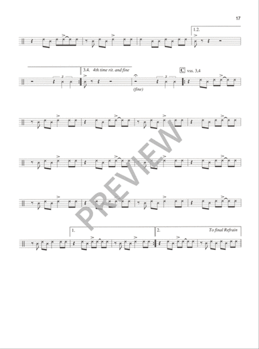 Tales of Wonder - Percussion edition Piano scores gallery preview page 18