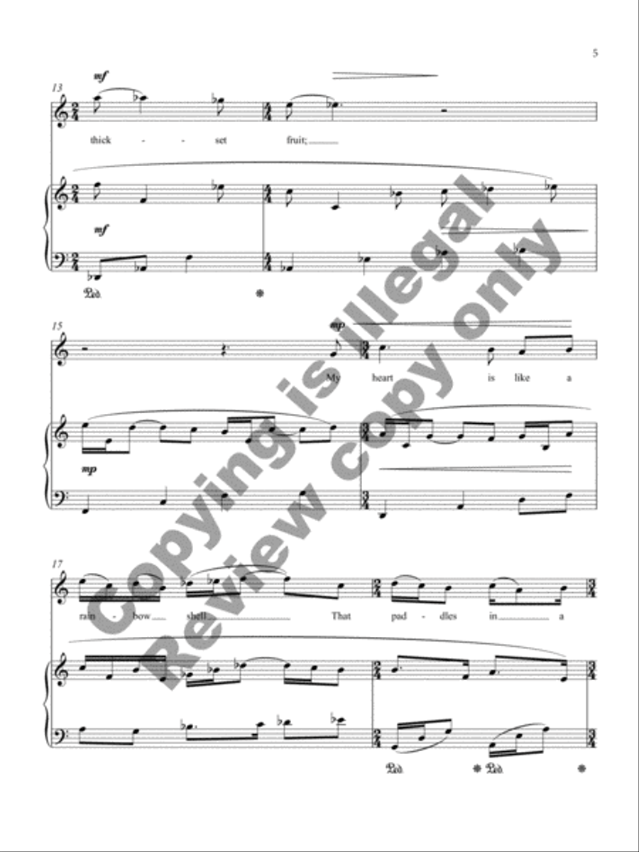 Christina's World Soprano Voice scores gallery preview page 27