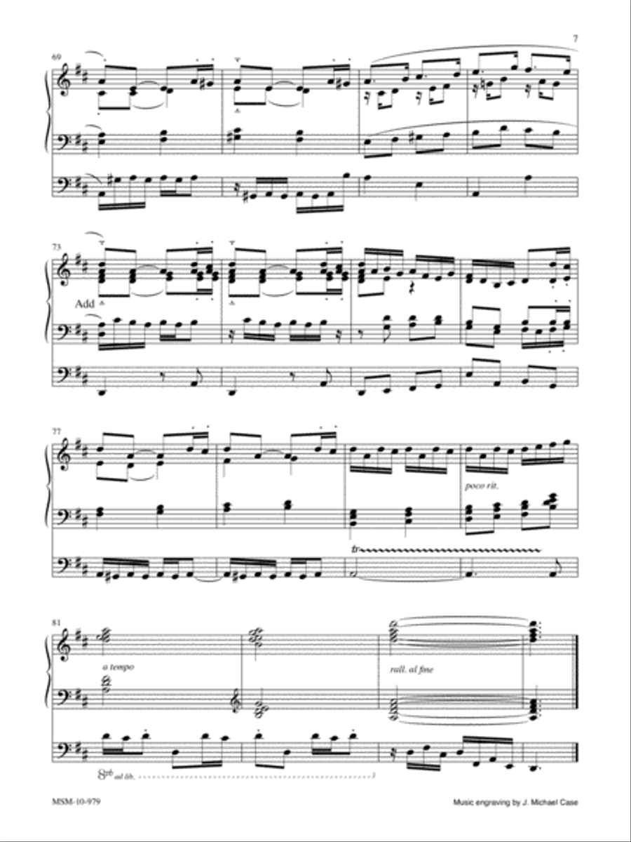 A Rejoicing Organ scores gallery preview page 5
