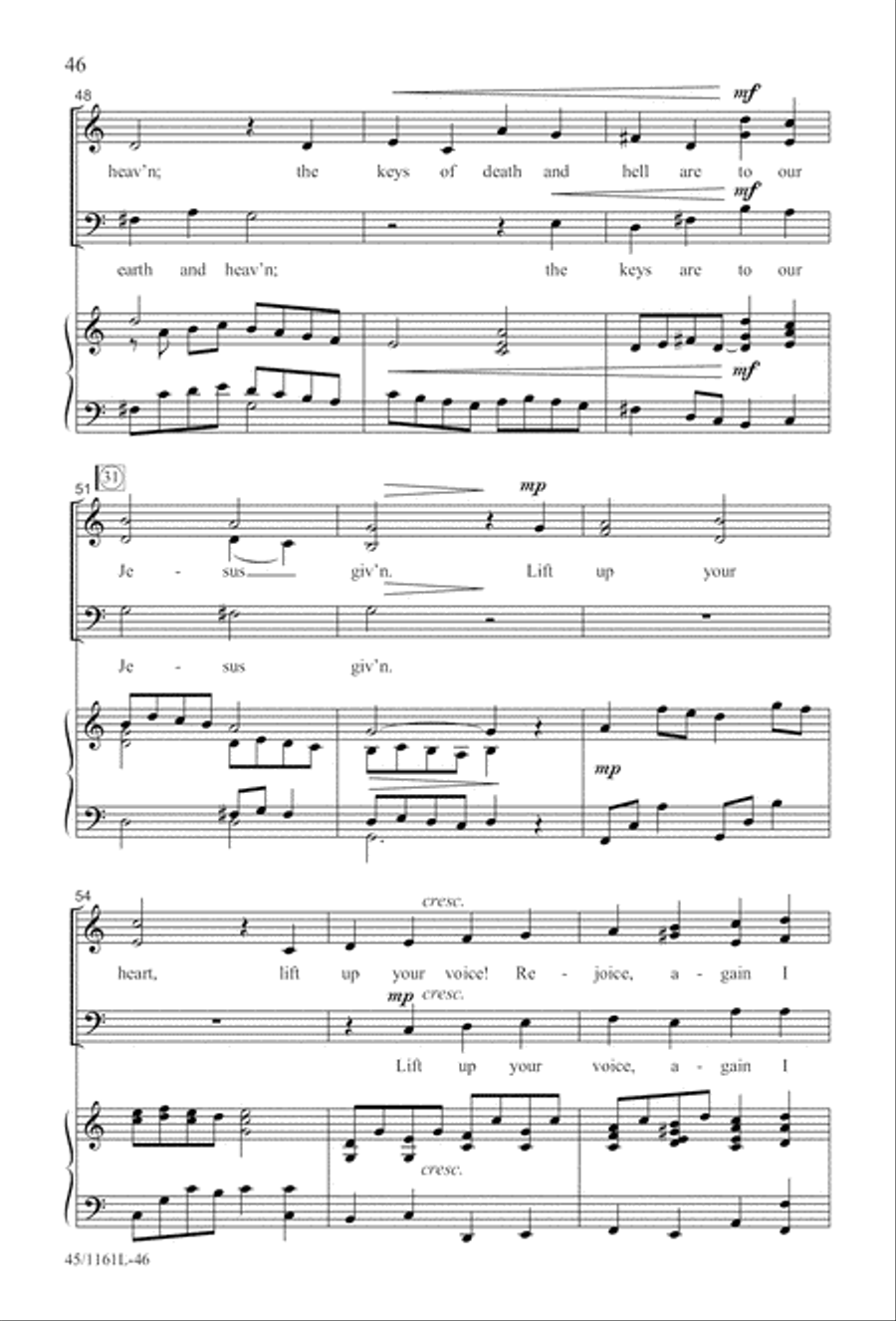 Hymns We Love to Sing Hymns We Love to Sing 3-Part scores gallery preview page 47