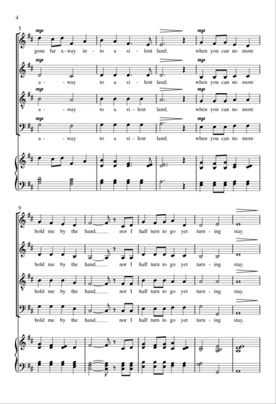 Remember 4-Part scores gallery preview page 4