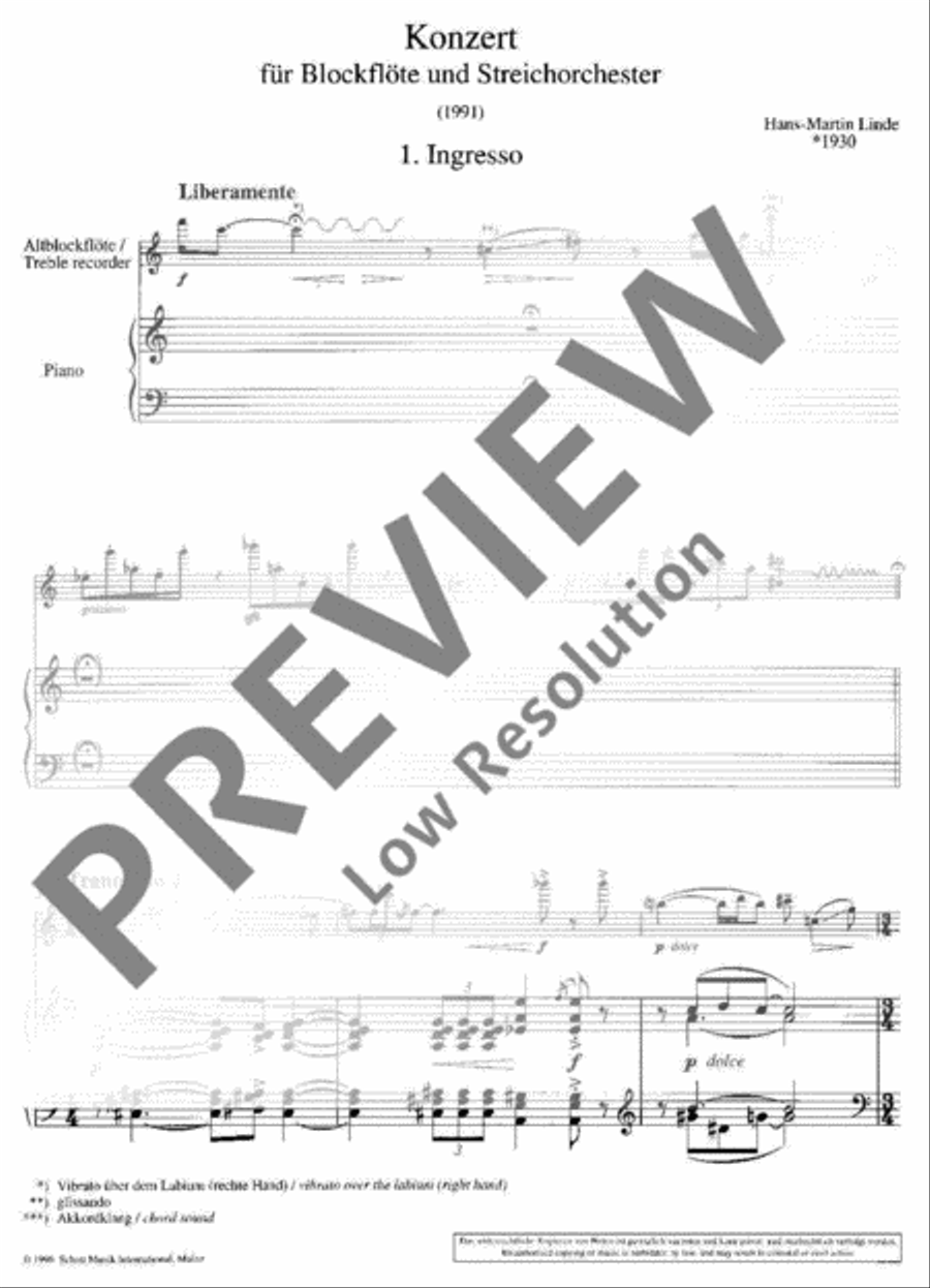 Concerto Concerto Recorder scores gallery preview page 5