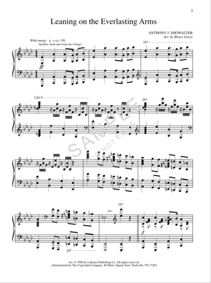 The Master's Touch The Master's Touch Piano Solo scores gallery preview page 2