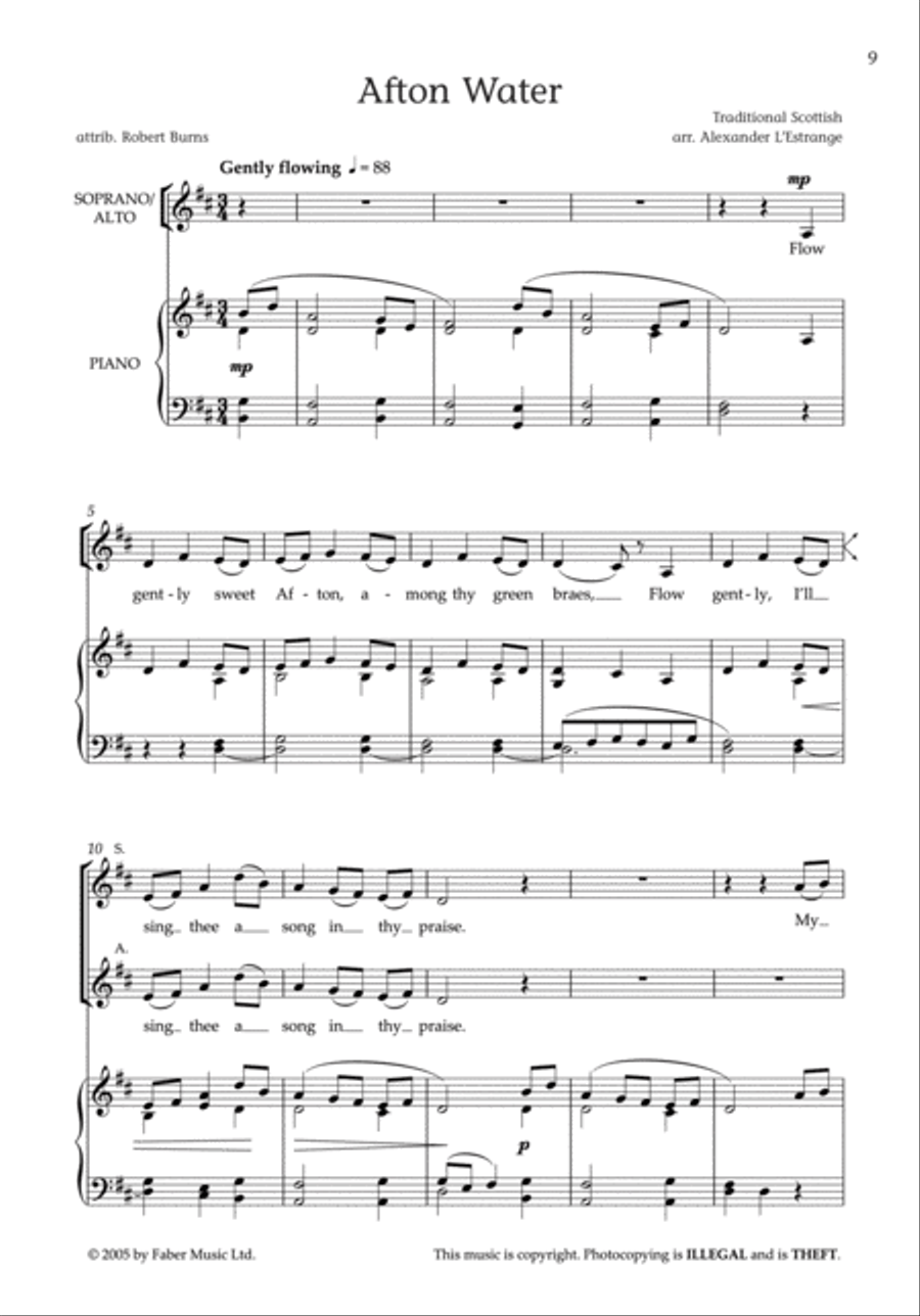 Auld Lang Syne 2-Part scores gallery preview page 3