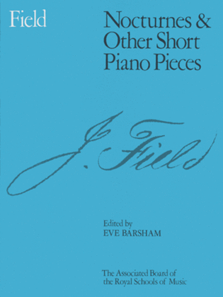 Book cover for Nocturnes & Other Short Piano Pieces
