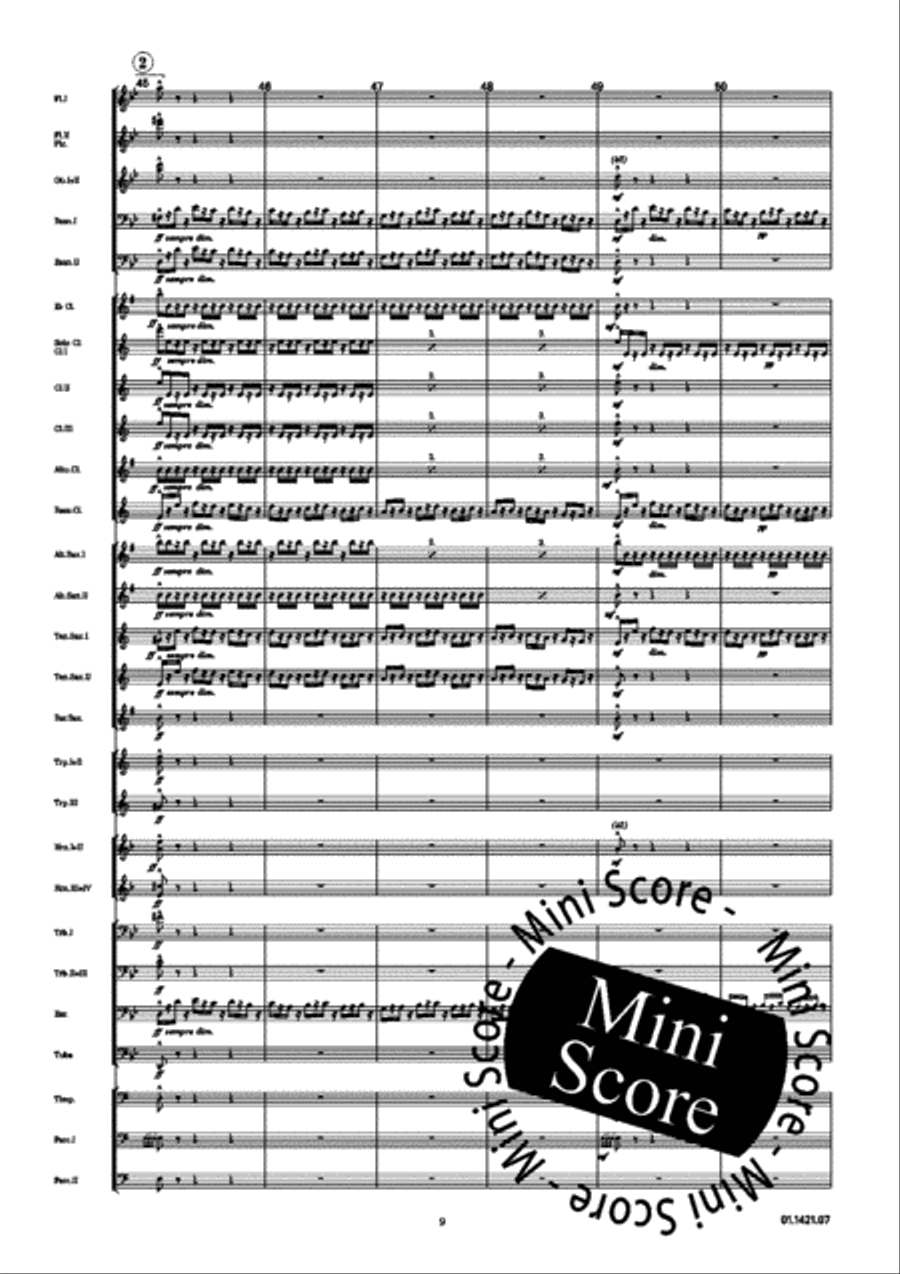 Asturias Concert Band scores gallery preview page 15