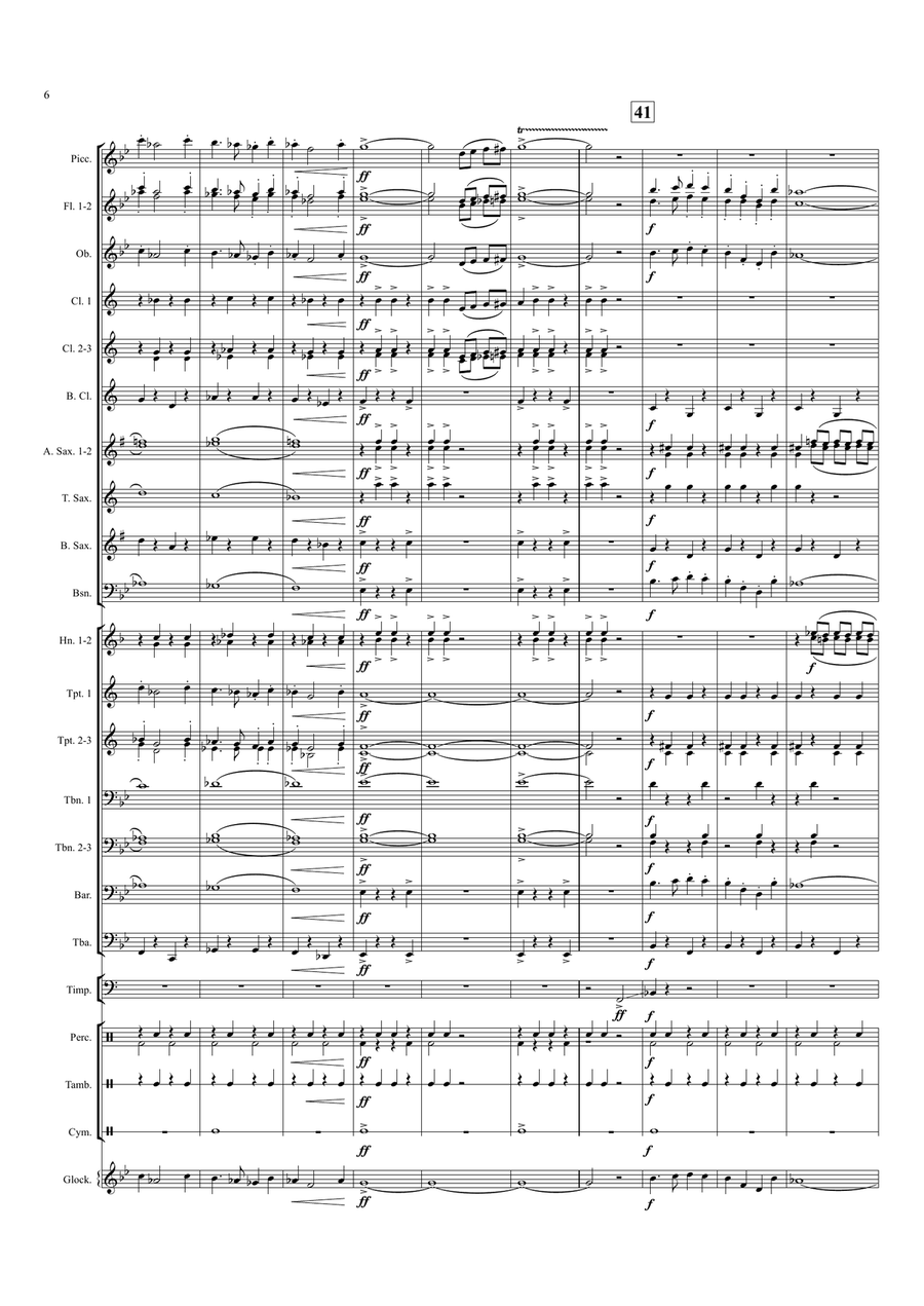 Country Fair Large Ensemble scores gallery preview page 6