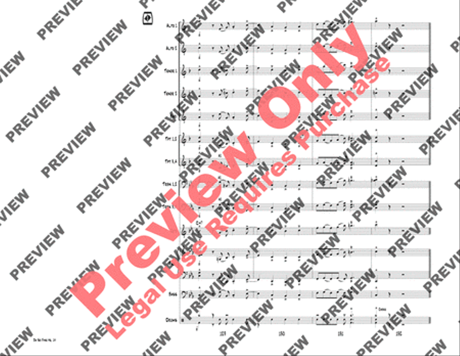 Oh So Fine Jazz Ensemble scores gallery preview page 19