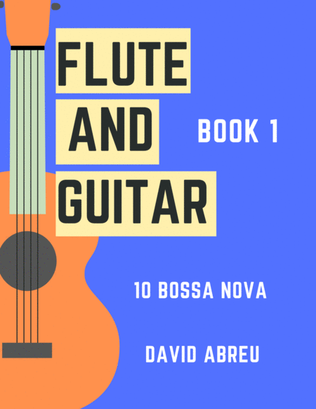 Book cover for Flute and Guitar - Book 1