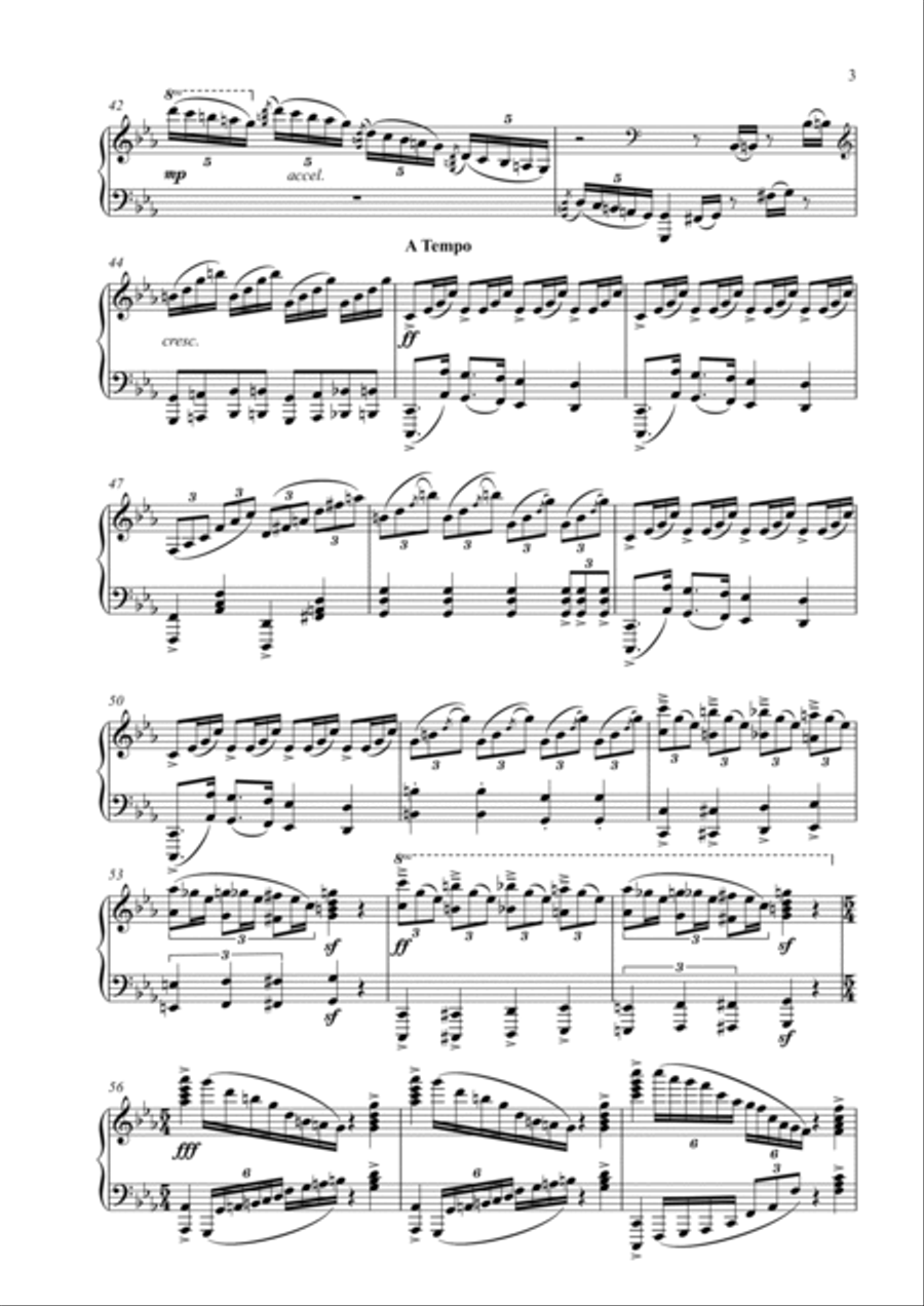 Grandes Etude in C minor Op. 55 No. 1 Piano Method scores gallery preview page 3