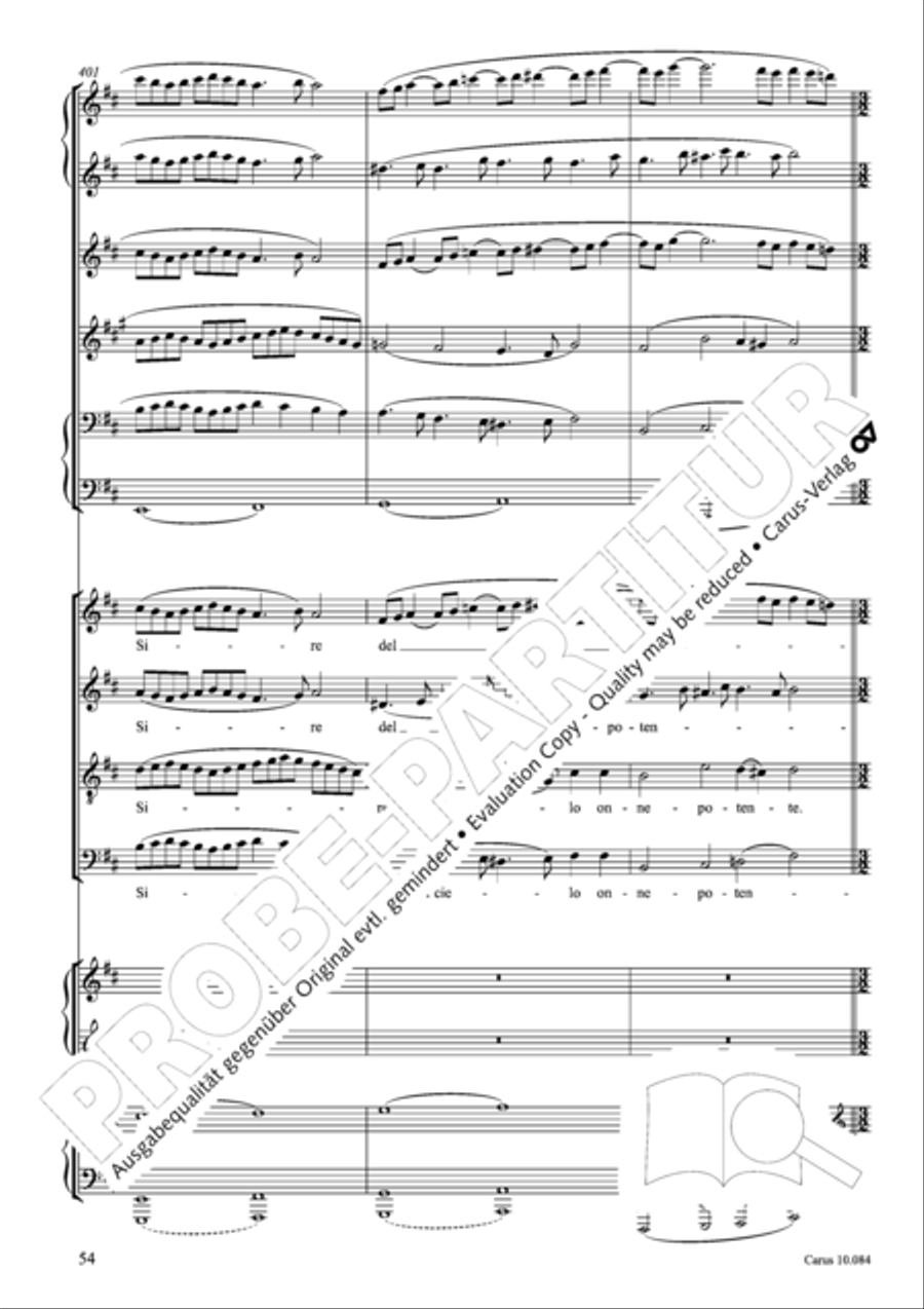 Lauda per la Nativita del Signore Divisi scores gallery preview page 55