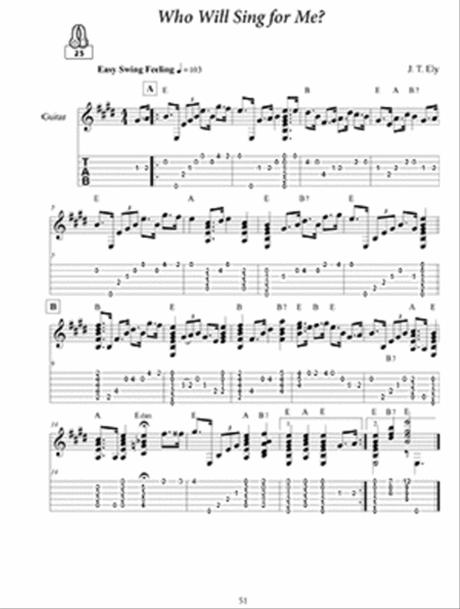 Guitar Picking Tunes - Lyrical Gospel Solos image number null
